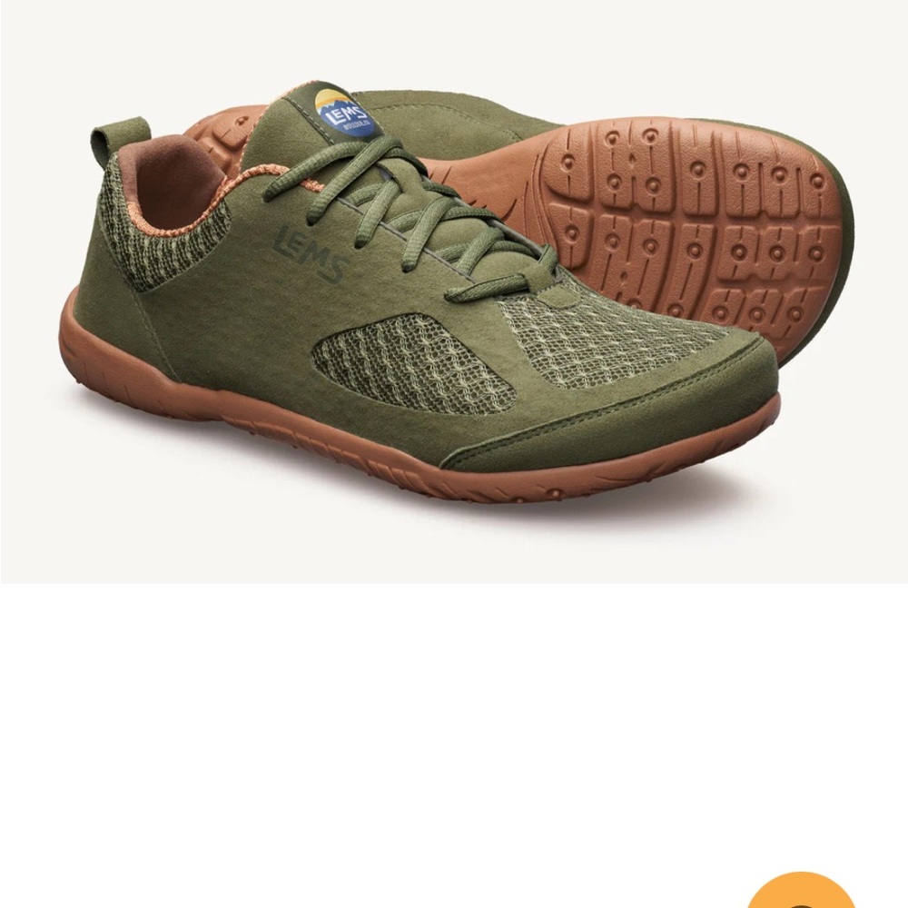 Lems Primal 2 Olive Green Casual Comfy Shoe Men’s size 10/Women’s 11.5 VGUC